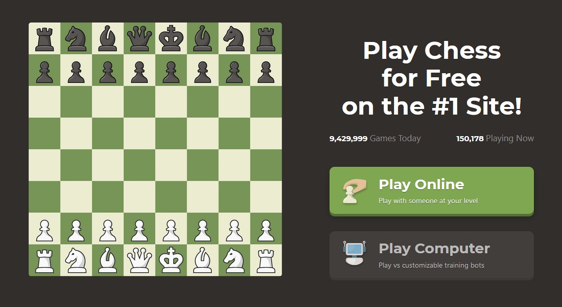 Play chess online 24 hours a day on Chess.com